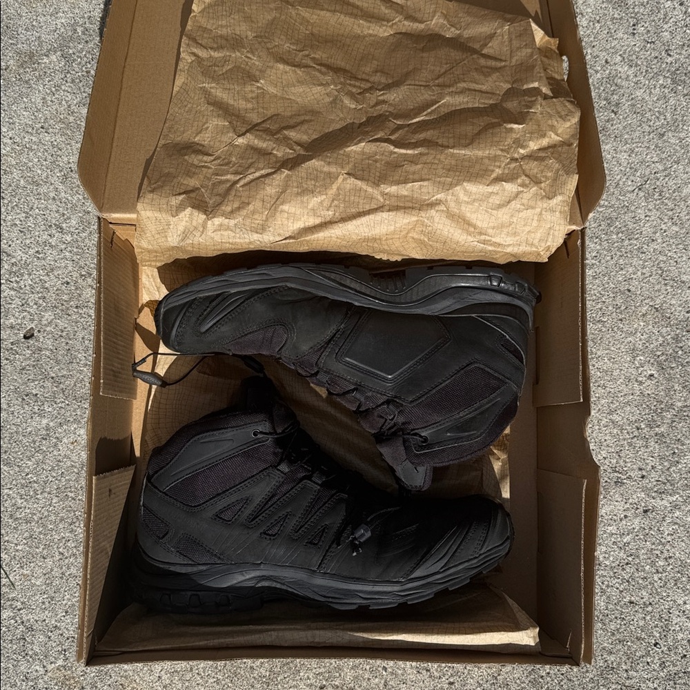 Salomon Black Men's Mid- XA Forces Wide Size 11 Men’s - Picture 7 of 7